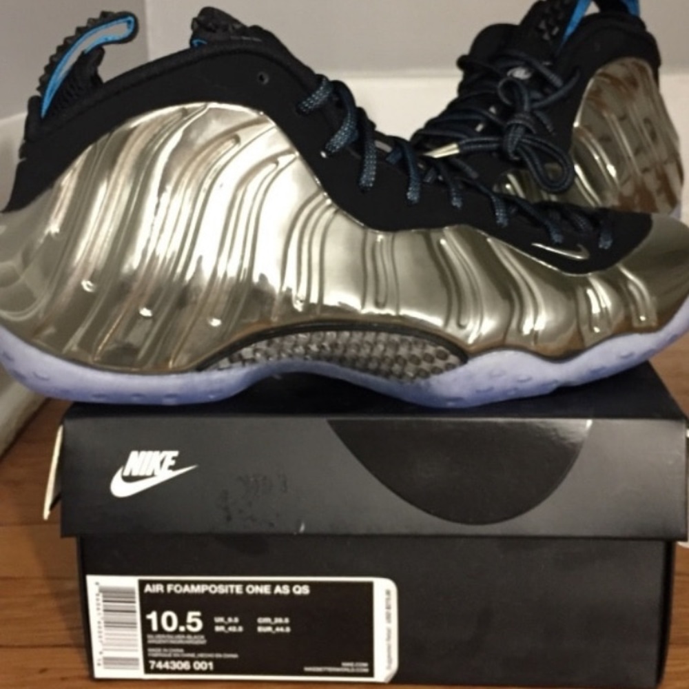 Nike Chrome foamposite sneaker 2015 NYC All Star